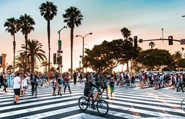 Scenic view of Santa Monica near the My LA Therapy office location