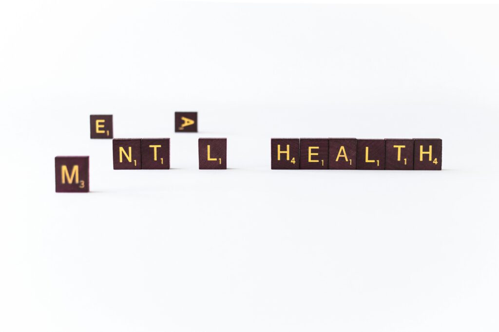 mental health scrabble tiles